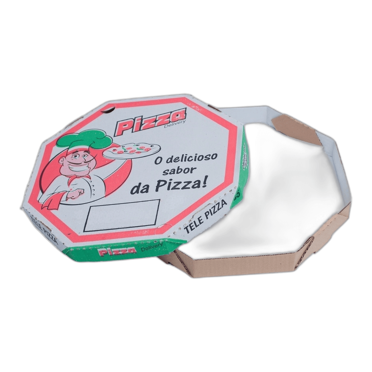 CAIXA EMBALAGEM DE PIZZA D30 COM 25