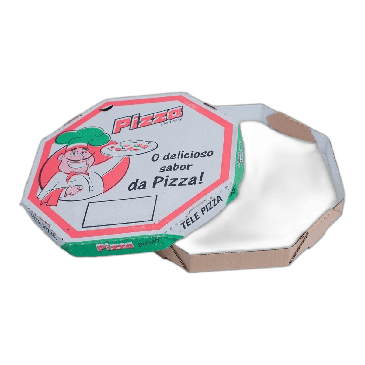 CAIXA EMBALAGEM DE PIZZA D40 COM 25