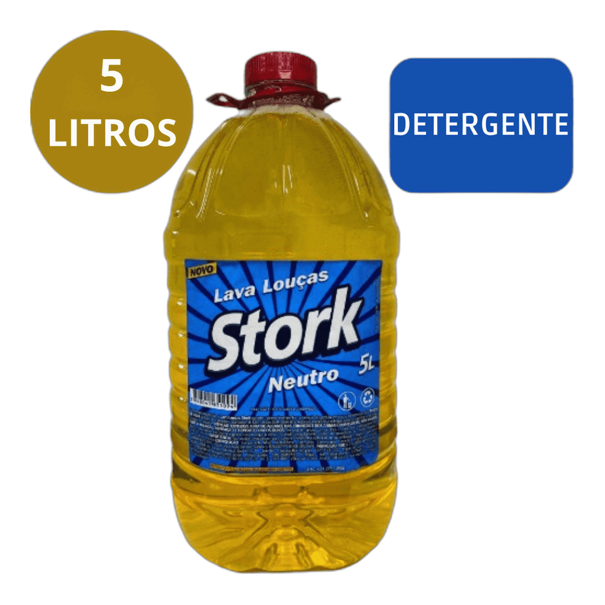 DETERGENTE NEUTRO PRONTO 5LTS STORK