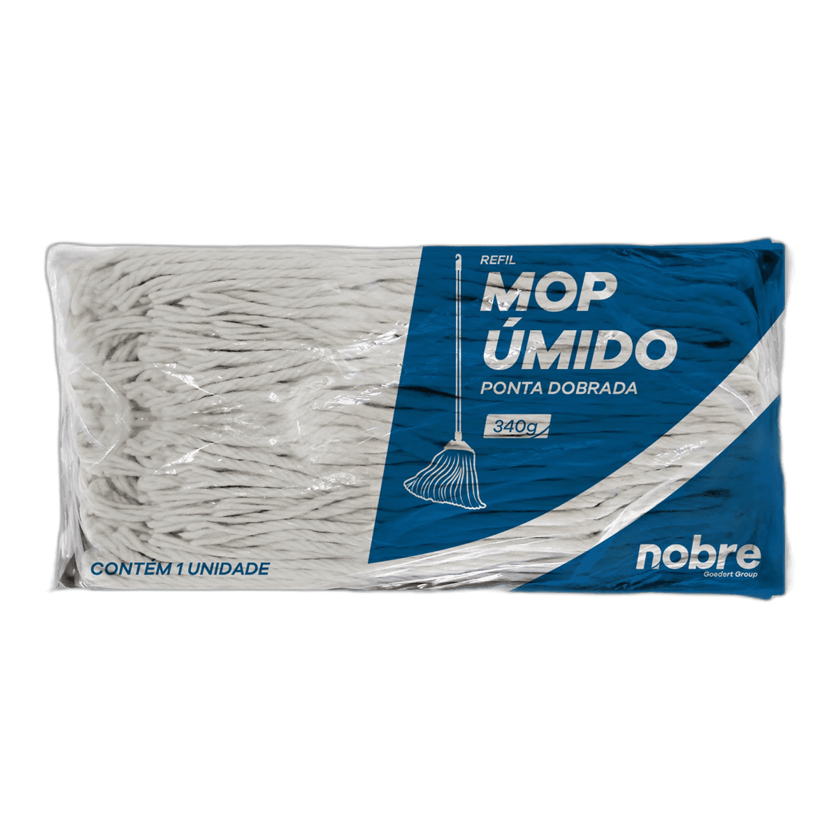 MOP REFIL UMIDO 2 DOBRAS 340 GR NOBRE