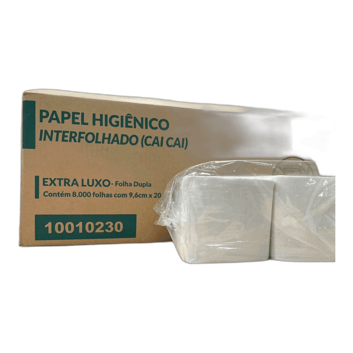 PAPEL HIGIÊNICO INTERFOLHA CELULOSE FOLHA DUPLA C/8.000 IPEL