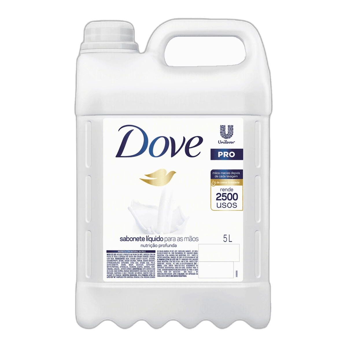 SABONETE LÍQUIDO 5LTS DOVE