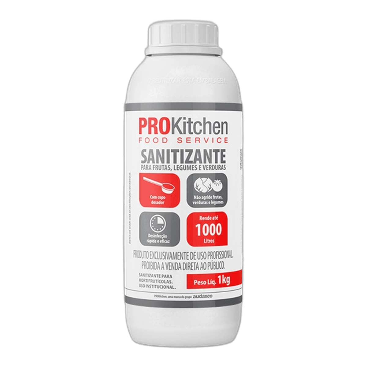 SANITIZANTE PARA FRUTAS E VERDURAS 1KG PRO KITCHEN