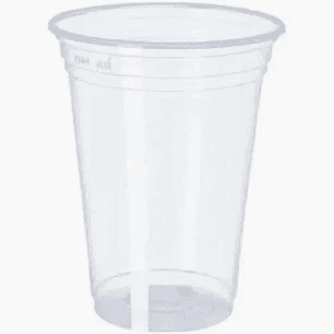 COPO DESCARTÁVEL 330ML TRANSPARENTE COM 50