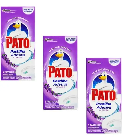 PASTILHA SANITÁRIA COM 3