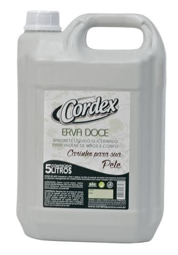 SABONETE LÍQUIDO ERVA DOCE 5LTS CORDEX