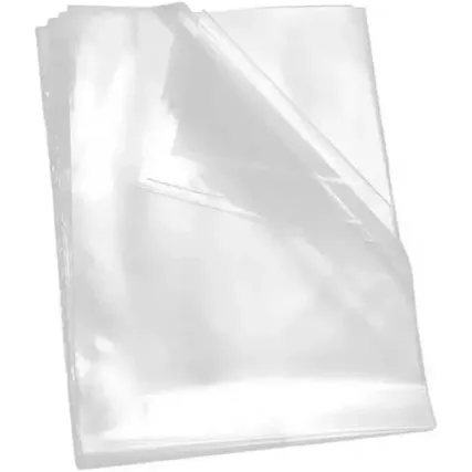 SACO TRANSPARENTE PEBD VIRGEM 12X25X06 KG