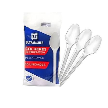 COLHER DESCARTÁVEL REFEIÇÃO PCT C/50