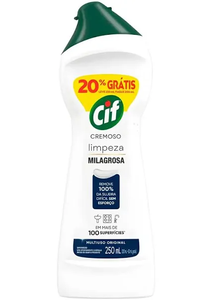 DESENGORDURANTE CIF CREMOSO 250ML