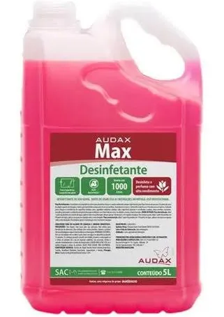 DESINFETANTE LAVANDA CONCENTRADO 5LTS MAX AUDAX