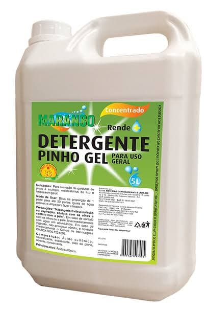 DETERGENTE GEL PINHO 5LTS MARANSO