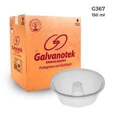 EMBALAGEM PARA MINI PUDIM 150ML C/120 G-6367 GALVANOTEK