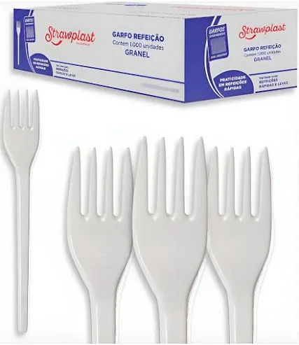 GARFO DESCARTÁVEL REFEIÇÃO REFORÇADO CX COM 20X50