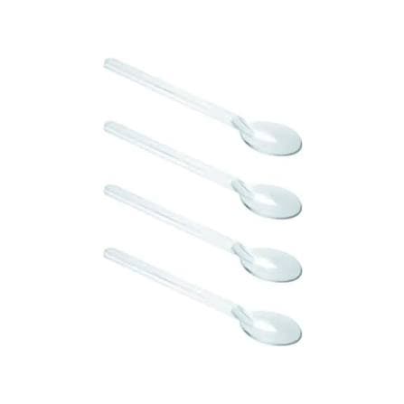 MINI COLHER DESCARTÁVEL SOBREMESA PCT C/100