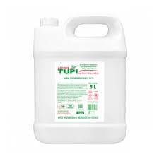 ÁLCOOL LÍQUIDO 70 INPM 5LTS TUPI