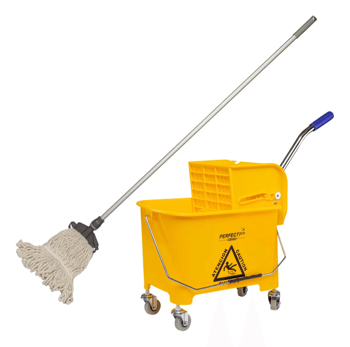CARRINHO DE LIMPEZA PROFISSIONAL 20LTS COM MOP